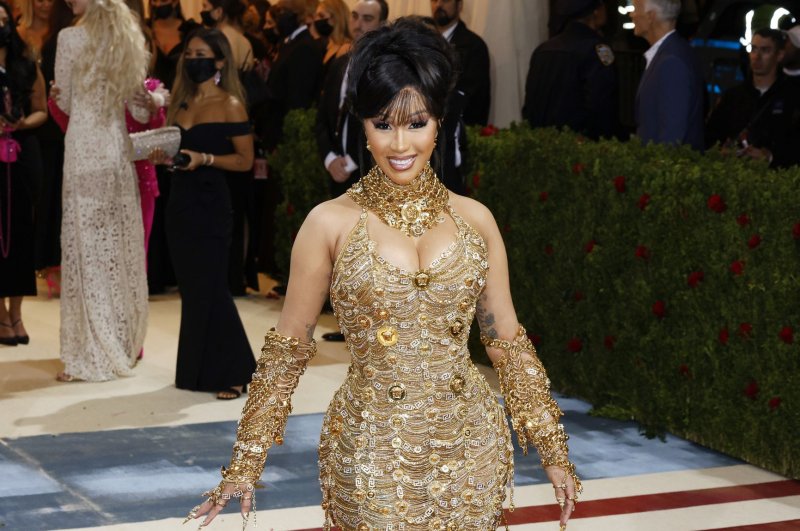 Cardi B released "Hot [Expletive]" featuring Kanye West and Lil Durk, her first single of 2022. File Photo by John Angelillo/UPI | <a href="/News_Photos/lp/c37f485429853437b3455944d2958d59/" target="_blank">License Photo</a>