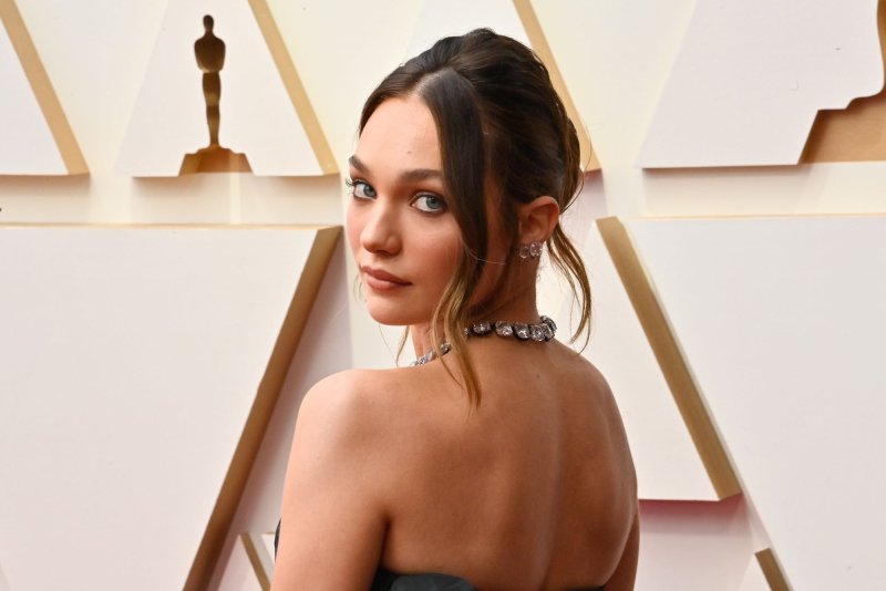 Maddie Ziegler arrives for the 94th annual Academy Awards at the Dolby Theatre in the Hollywood section of Los Angeles on March 27. The actor/dancer turns 20 on September 30. File Photo by Jim Ruymen/UPI | <a href="/News_Photos/lp/5503fc265f16501950e184ba71ae2b0c/" target="_blank">License Photo</a>
