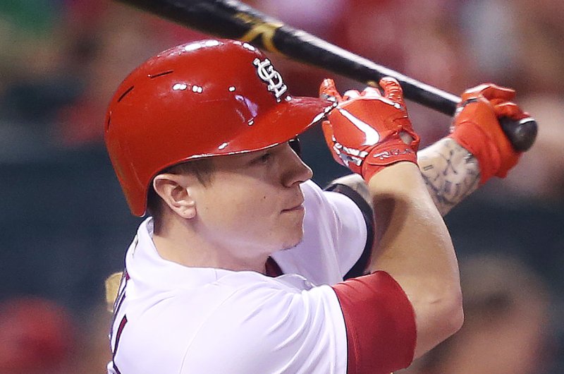 St. Louis Cardinals outfielder Tyler O'Neill had two RBIs and two runs scored against the Colorado Rockies on Friday in Denver. Photo by Bill Greenblatt/UPI | <a href="/News_Photos/lp/f9cc550b2c338a25cbe9fe598deb9229/" target="_blank">License Photo</a>
