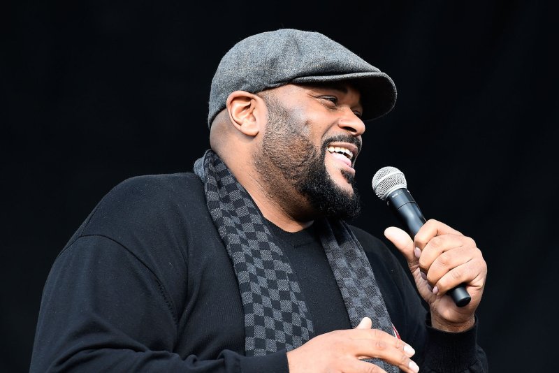 Ruben Studdard performs during the Centric Celebrates Selma concert on March 8, 2015. Studdard performed a holiday duet with "American Idol" Season 2 alum Clay AIken on "The View." File Photo by David Tulis/UPI