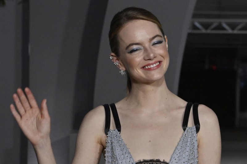 Emma Stone is set to host the Dec. 2 edition of "Saturday Night Live." File Photo by Jim Ruymen/UPI