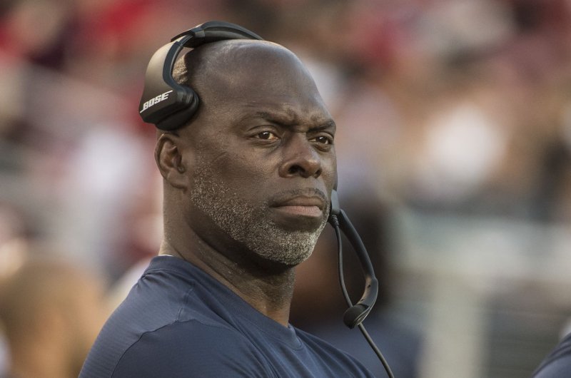 Los Angeles Chargers head coach Anthony Lynn (pictured) previously said that Tyrod Taylor would retain his starting job when he returned to full health. File Photo by Terry Schmitt/UPI | <a href="/News_Photos/lp/0be37335a69ea1b13abf22a2e1fe52f4/" target="_blank">License Photo</a>