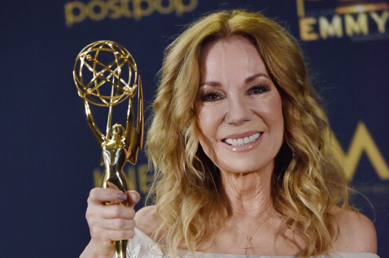 Kathie Lee Gifford became a grandma for the first time after her son, Cody Gifford, and his wife, Erika Gifford, welcomed a baby boy. File Photo by Chris Chew/UPI | <a href="/News_Photos/lp/074c35466ed43e0ab79b7853c5b84d25/" target="_blank">License Photo</a>