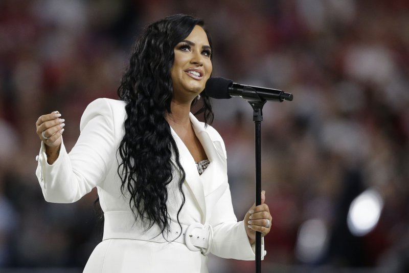 Demi Lovato said they identity as non-binary and is changing their pronouns to they/them. File Photo by John Angelillo/UPI