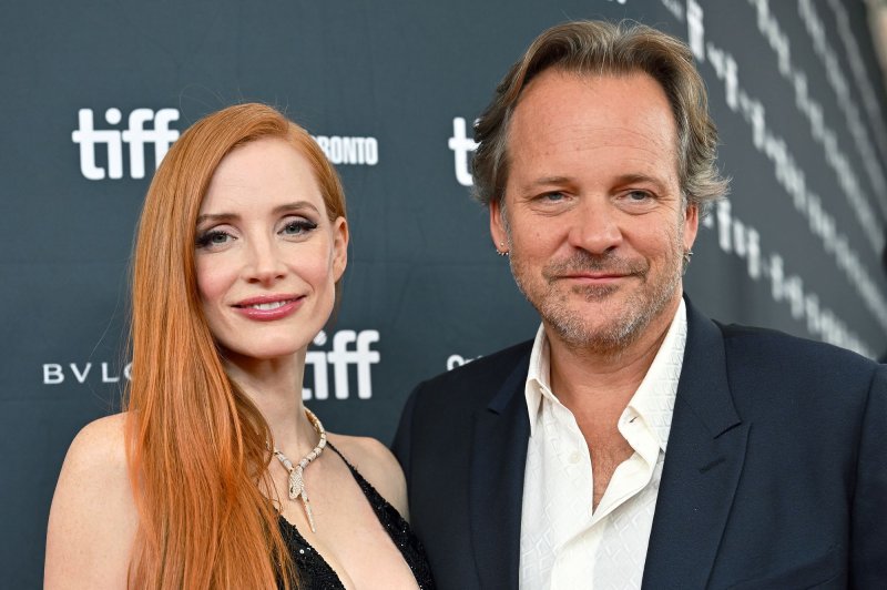 Jessica Chastain and Peter Sarsgaard star in "Memory." File Photo by Chris Chew/UPI