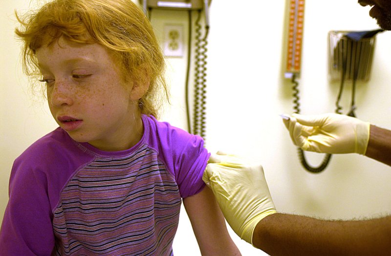 20-year immunization program spares millions of U.S. children from disease. (UPI Photo/ Arianne Starnes)