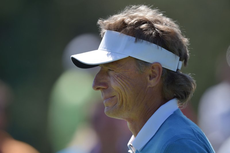 Bernhard Langer of Germany won his record ninth major on the Champions Tour - and his second in two weeks - by winning the Senior PGA Championship on Sunday. File photo by Kevin Dietsch/UPI | <a href="/News_Photos/lp/4444df1cb8a3882dfe2d7bfa84f5bf24/" target="_blank">License Photo</a>