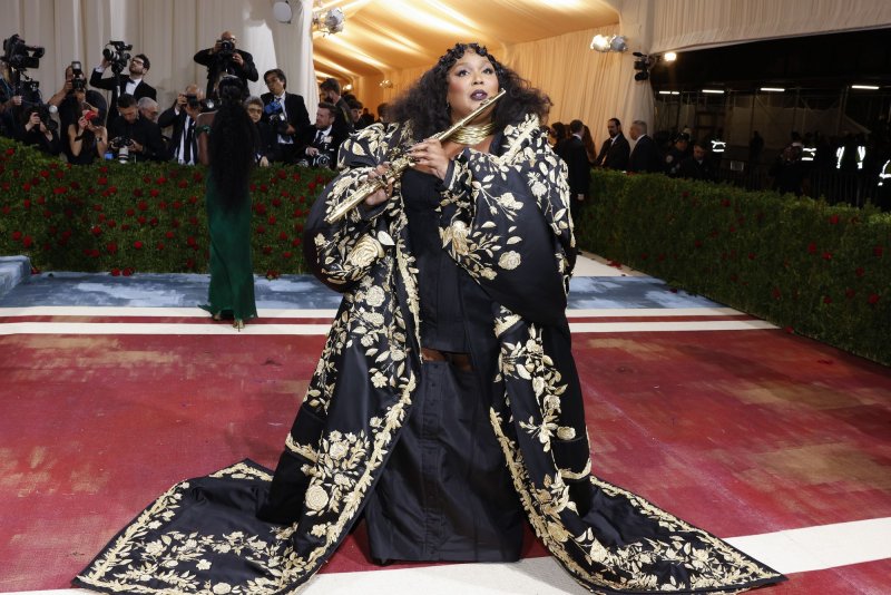 Lizzo attends the Costume Institute Benefit at the Metropolitan Museum of Art in May. File Photo by John Angelillo/UPI