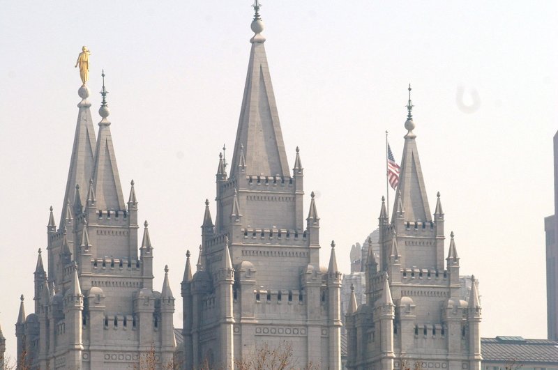 The Davis County, Utah, school district says it is reviewing the appropriateness of the Book of Mormon for elementary and junior high school libraries. File Photo by Steven E. Frishling/UPI
