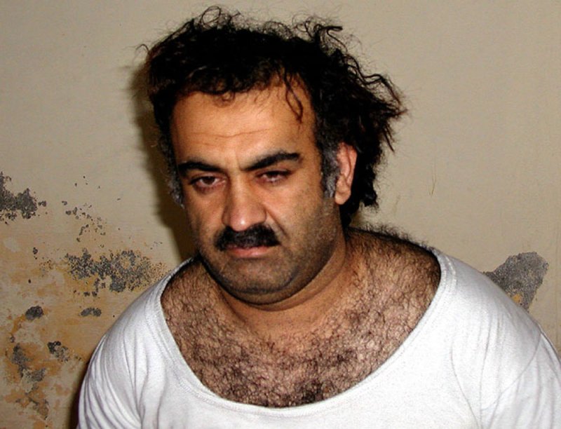 Khalid Sheik Mohammed, the alleged Sept. 11 mastermind seen here shortly after his capture in 2001, told a U.S. military court today, June 5, 2008 in Guantanamo Bay, that he wishes for the death penalty so that he can become a martyr. Mohammed and four accused co-conspirators appeared in court at the Guantanamo Bay U.S. naval base in Cuba for the first time on charges that could result in their execution. (UPI Photo/Handout)