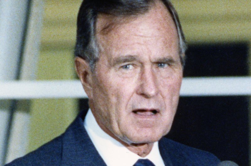 On December 4, 1992, President George H.W. Bush ordered U.S. troops into Somalia. File Photo by Cliff Owen/UPI