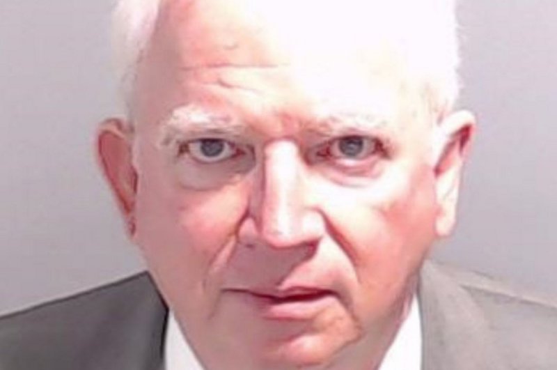 Former attorney John Eastman has requested an earlier trial date in the Fulton County, Ga., election subversion case, suggesting 18 co-defendants go on trial ahead of former President Donald Trump. File Photo courtesy of Fulton County Sheriff's Office/UPI