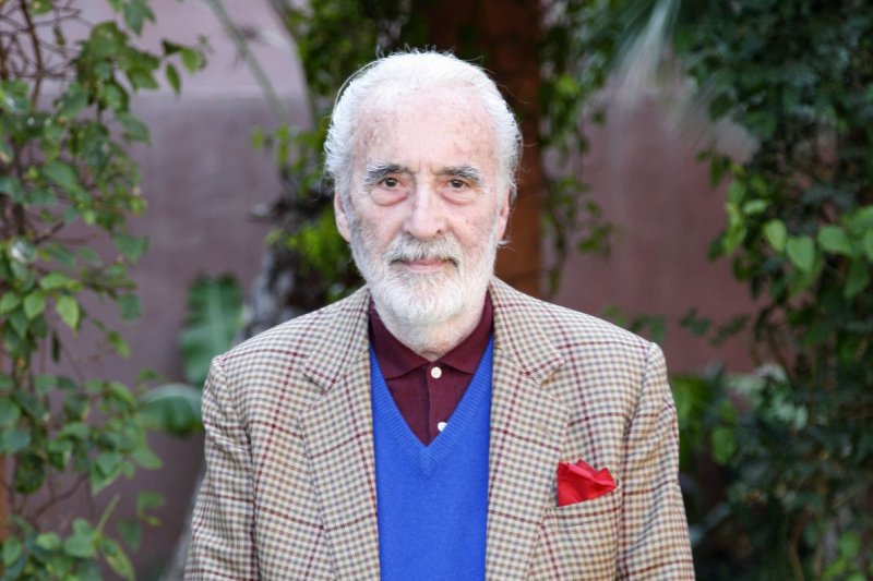 Christopher Lee in 2008. Photo by David Silpa/UPI