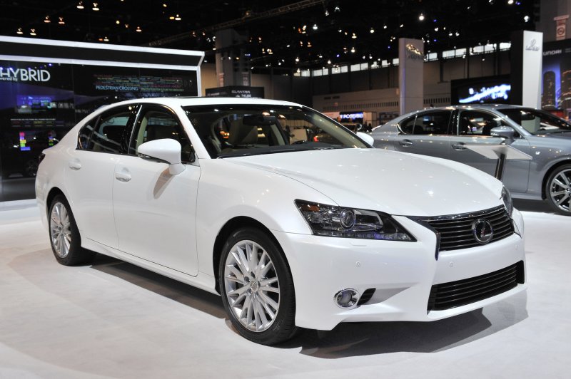 A 2013 Lexus GS 350 is displayed during the Chicago Auto Show at McCormick Place on February 9, 2012 in Chicago. UPI/Brian Kersey