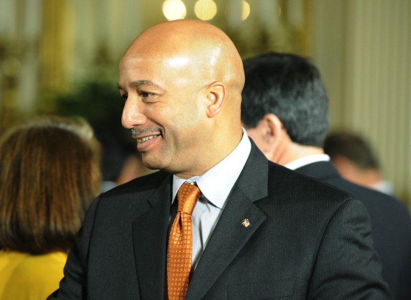 New Orleans Mayor Ray Nagin attends a meeting with U.S. President Barack Obama and other Mayors from U.S. cities in the East Room of the White House in Washington on February 20, 2009. (UPI Photo/Alexis C. Glenn)