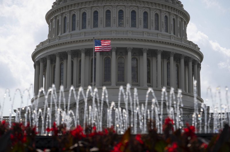 The U.S. Capitol is seen in Washington, D.C., on Monday. Thursday's data drop from the 2020 Census will begin a frenzied race to redraw congressional districts that will impact the results of House races during the 2020s, and possibly which party controls the lower chamber for the next decade. Photo by Sarah Silbiger/UPI | <a href="/News_Photos/lp/9acfee3a66984f62b05c3ae25f89e2a1/" target="_blank">License Photo</a>