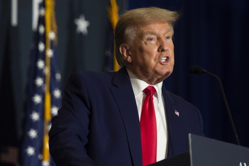 The Justice Department is accusing former President Donald Trump of a "shell game," claiming Trump misclassified dozens of White House documents at his Mar-a-Lago estate as "personal" without providing proof, according to a court filing unsealed Monday. File photo by Bonnie Cash/UPI