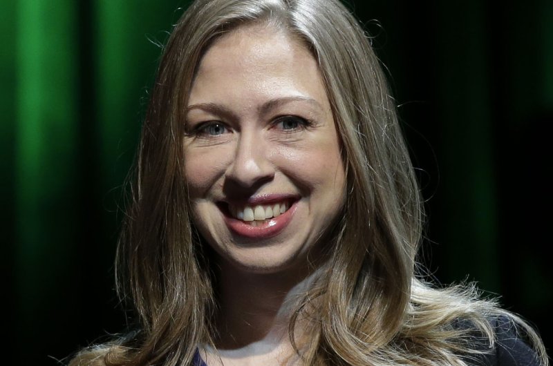 Vice Chair of the Clinton Foundation Chelsea Clinton speaks as she joins global and community leaders for the official release of the No Ceilings Full Participation Report at Best Buy Theater in New York City on March 9, 2015. Clinton expressed her feelings toward Kanye West's VMA announcement, saying whether or not he runs, the speech could have inspired children to one day run for president. File Photo by John Angelillo/UPI