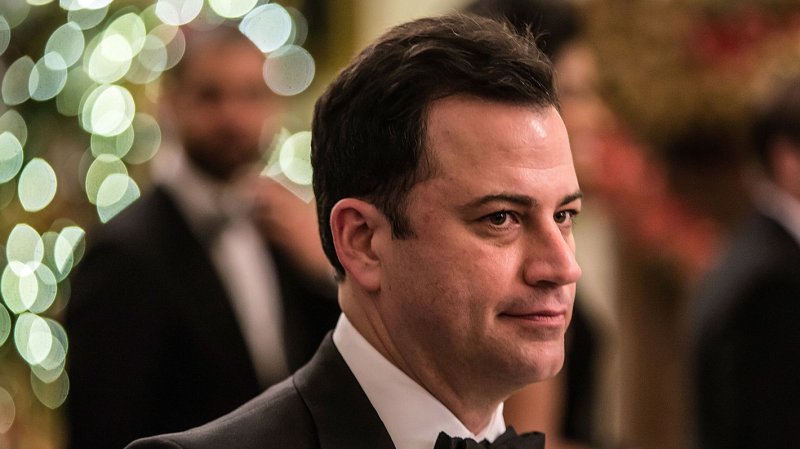 Comedian Jimmy Kimmel departs the Kennedy Center Honors reception at the White House on December 2, 2012 in Washington, DC. The Kennedy Center Honors recognized seven individuals - Buddy Guy, Dustin Hoffman, David Letterman, Natalia Makarova, John Paul Jones, Jimmy Page, and Robert Plant - for their lifetime contributions to American culture through the performing arts. UPI/Brendan Hoffman/Pool | <a href="/News_Photos/lp/6dfe6f6e43bcadea4e9647f2ed09c780/" target="_blank">License Photo</a>
