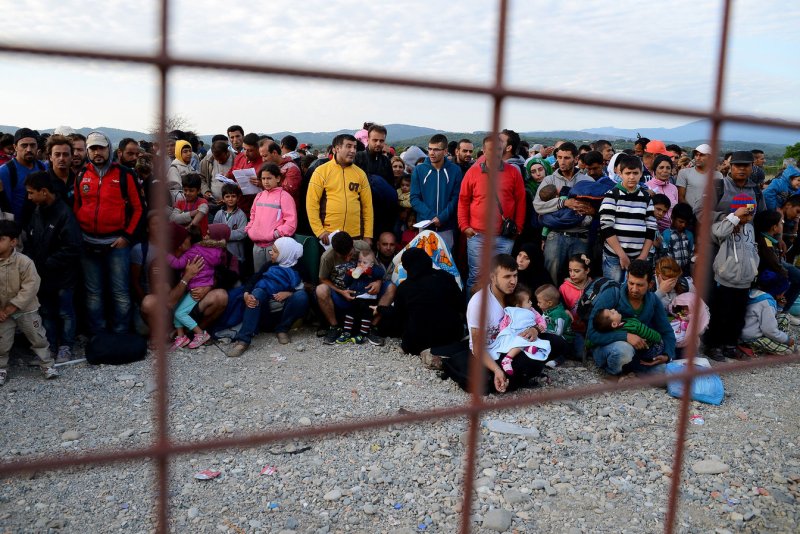 The International Organization for Migration and the United Nations High Commissioner for Refugees confirmed on Monday that more than 1 million migrants and refugees arrived to Europe in 2015, mostly from Syria, Africa and South Asia. File photo by Borce Popovski/UPI