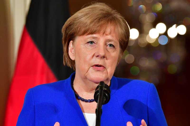 German Chancellor Angela Merkel has until the end of June to secure a deal with European coalition partners on a policy to accept or turn away refugees. File Photo by Kevin Dietsch/UPI