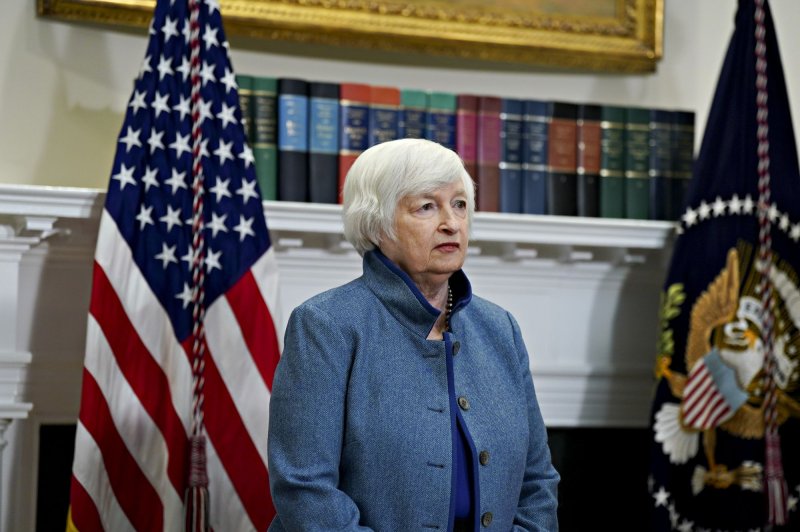 Treasury Secretary Janet Yellen informed Congress Thursday that she is implementing "extraordinary measures" to meet U.S. financial obligations after the nation hit its debt limit. File Photo by Al Drago/UPI