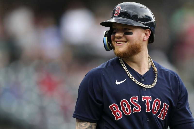 Outfielder Alex Verdugo hit .264 last season for the Boston Red Sox. File Photo by Aaron Josefczyk/UPI