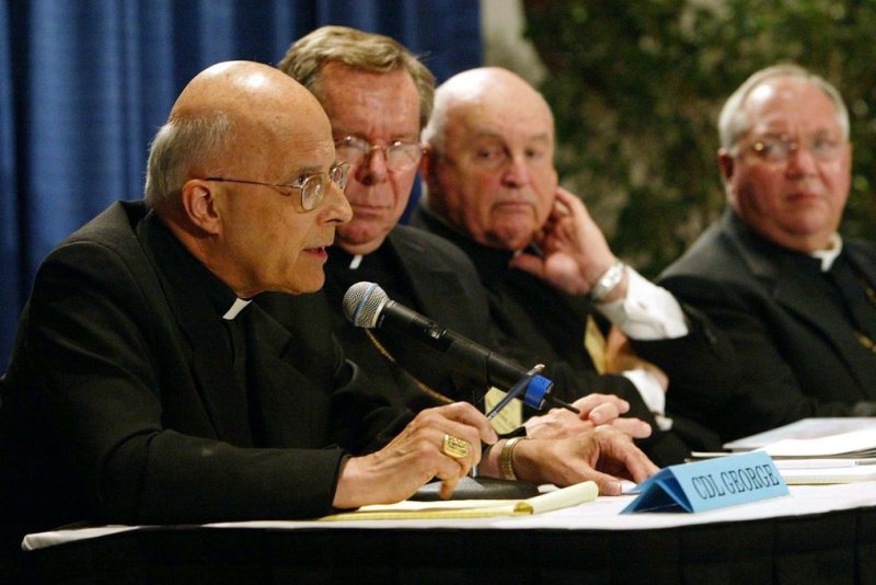 Cardinal Francis George of Chicago on June 19, 2003. UPI/Bill Greenblatt
