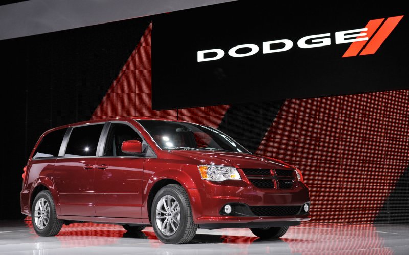 Dodge rolls out the 2012 Caravan R/T at the Chicago Auto Show at McCormick Place in Chicago on February 9, 2011. UPI/Brian Kersey