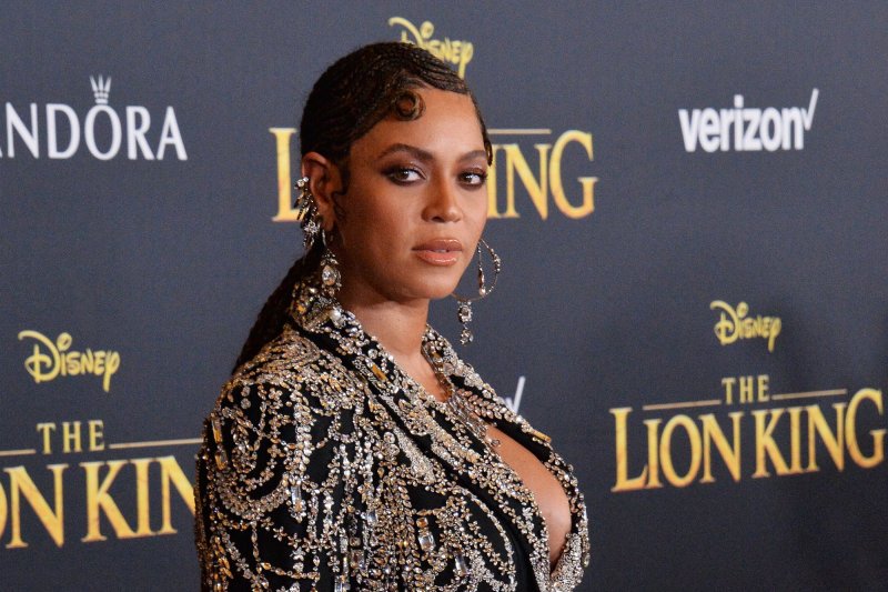 Beyoncé arrives at the premiere of "The Lion King" in Los Angeles in July 2019. She remembered "inspiration" Tina Turner in an emotional website post. File Photo by Jim Ruymen/UPI