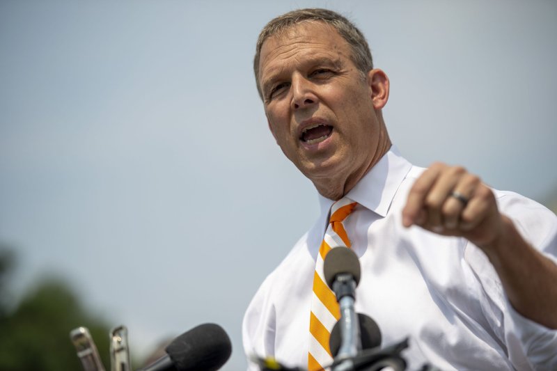 Rep. Scott Perry, R-Pa., and other House Freedom Caucus members hold a news conference on July 29. File Photo by Bonnie Cash/UPI | <a href="/News_Photos/lp/2ec2fe4679eaec87719234ad4bca7d70/" target="_blank">License Photo</a>