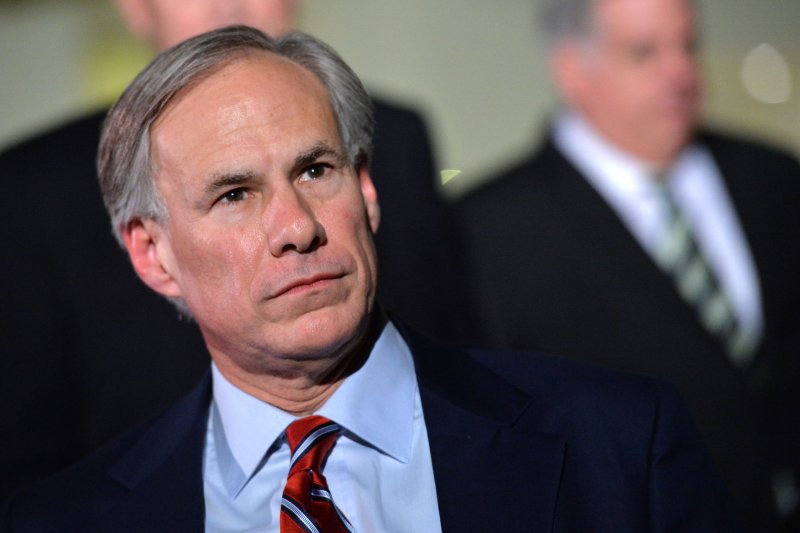 Texas Gov. Greg Abbott has said he plans to pardon Daniel Perry, an Army sergeant who shot and killed a Black Lives Matter protester, if a state board will make that recommendation. File Photo by Kevin Dietsch/UPI