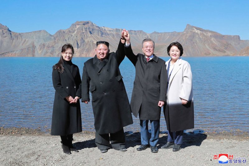 Kim Jong Un has followed up on a recommendation from South Korean President Moon Jae-in to invite Pope Francis to Pyongyang, according to a South Korean press report. File Photo by KCNA/UPI