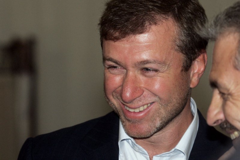 Wealthy Russian oligarch Roman Abramovich bought the famed British soccer team Chelsea FC almost 20 years ago.&nbsp; File Photo by Anatoli Zhdanov/UPI | <a href="/News_Photos/lp/edf7bed3682b432a321b402e119f5560/" target="_blank">License Photo</a>