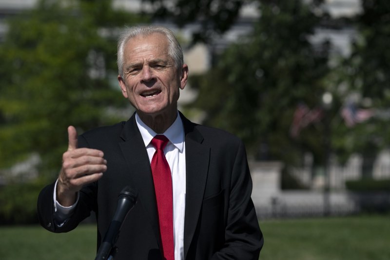 Former White House aide to President Donald Trump, Peter Navarro (pictured) has been indicted for contempt of Congress, the Justice Department announced Friday. File Photo by Stefani Reynolds/UPI | <a href="/News_Photos/lp/74cfa3f014e3a92d70dff7e913cf7399/" target="_blank">License Photo</a>