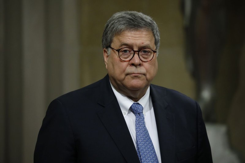 U.S. Attorney General William Barr opened an FBI investigation into Jeffrey Epstein's suicide while in federal custody. File Photo by Yuri Gripas/UPI.