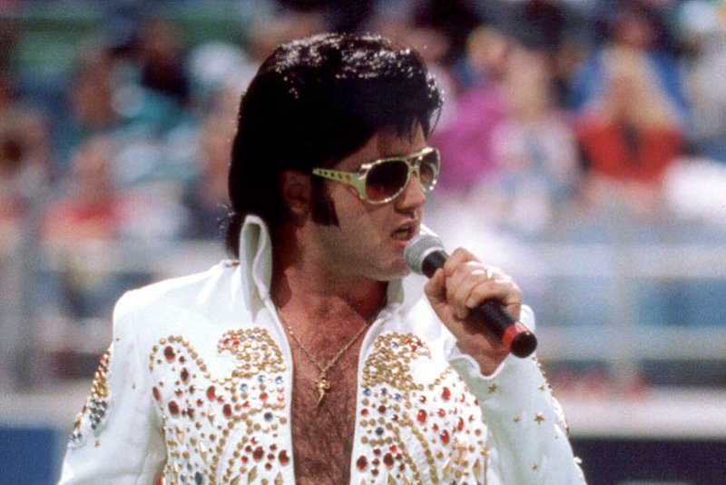 Elvis Presley impersonators who perform wedding ceremonies have been told they can no longer use the late musician’s likeness, according to a report in the Las Vegas Journal. File Photo by PRNews/UPI | <a href="/News_Photos/lp/069a1837c7137a493e9de1a9684dbdcc/" target="_blank">License Photo</a>