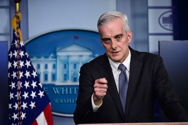 Starting Tuesday, all veterans can get free suicide crisis care at any healthcare facility without being enrolled in the VA system. Veterans Affairs Secretary Denis McDonough, shown at the White House March 4, 2021, said in a statement that this expansion of care will save veterans' lives. Veterans in crisis can dial 988 and then press 1 to connect with care 24/7. Photo by Erin Scott/UPI