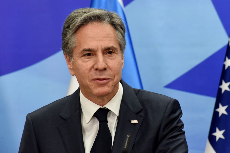 The State Department said that Blinken will be in Lulea, Sweden, from Monday to Wednesday, for the fourth meeting of the U.S.-EU Trade and Technology Council to accelerate the global clean tech transition. File Photo by Debbie Hill/UPI