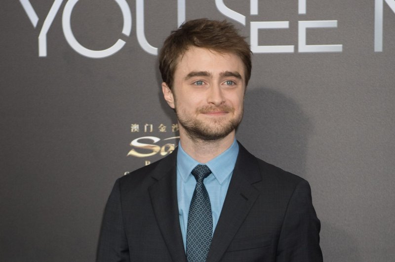 Daniel Radcliffe arrives at the "Now You See Me 2" world premiere on Monday, June 6, 2016 Radcliffe stars as an undercover FBI agent who has infiltrated a radical, right-wing terrorist group. File Photo by Bryan R. Smith/UPI | <a href="/News_Photos/lp/4ce28373649b0b40df6d9b4dc9e503e9/" target="_blank">License Photo</a>