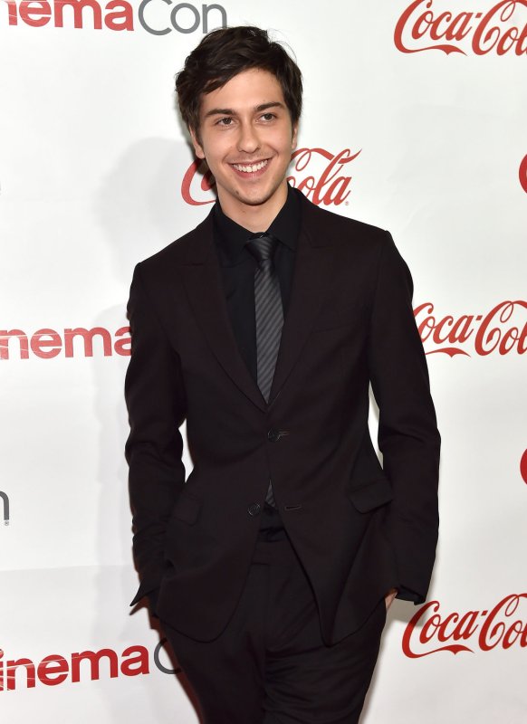 Actors Nat Wolff attends The Big Screen Achievement Awards at Caesars Palace during CinemaCon, the official convention of the National Association of Theatre Owners, in Las Vegas, Nevada on April 23, 2015. Wolff will portray Light Yagami, a high schooler who finds a mystical book that allows him to kill criminals, in Netflix's adaptation of "Death Note." File Photo by David Becker/UPI | <a href="/News_Photos/lp/30b1540a9908df9c6c70ca1705f4b5ab/" target="_blank">License Photo</a>