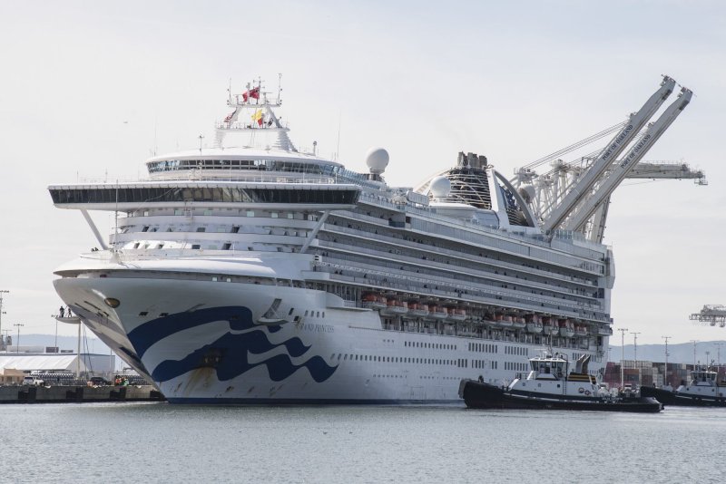 The U.S. Centers for Disease Control and Prevention on Wednesday, dropped its travel risk advisory for cruise ships, but still encourages all passengers to be fully vaccinated before boarding. &nbsp;File Photo by Terry Schmitt/UPI