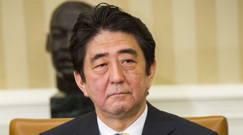 Japanese Prime Minister Shinzo Abe UPI/Kristoffer Tripplaar/Pool