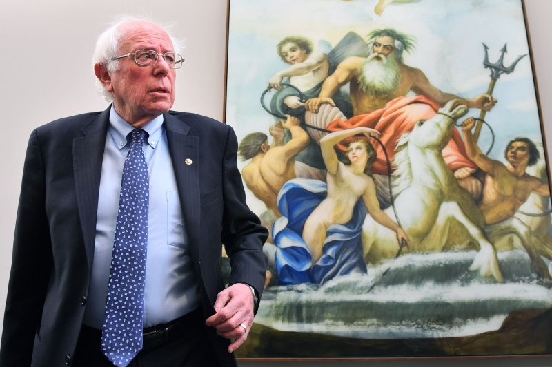 Vermont Sen. Bernie Sanders will face a more crowded field for the Democratic nomination than in 2016 in his quest to challenge GOP President Donald Trump's re-election. Photo by Kevin Dietsch/UPI