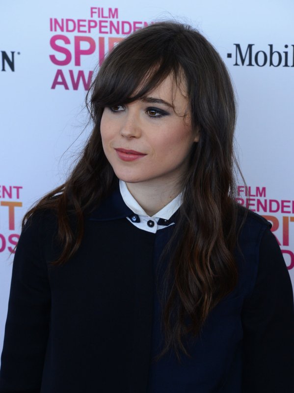 Actress Ellen Page attends the 28th annual Film Independent Spirit Awards in Santa Monica, California on February 23, 2013. UPI/Jim Ruymen
