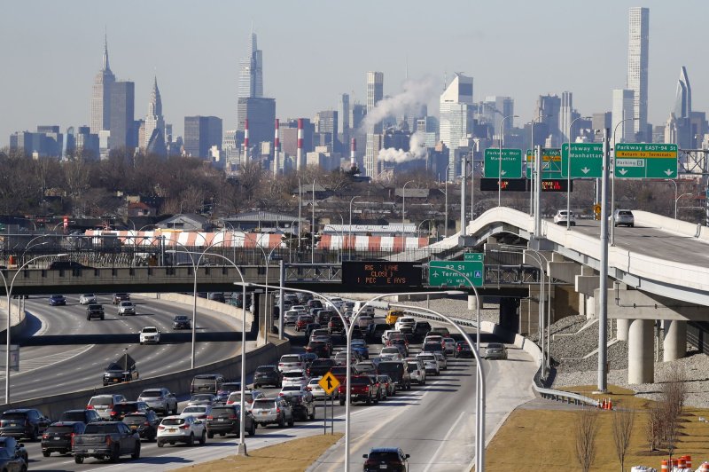 Fatal collisions spiked almost 7% between 2019 and 2020, the U.S. National Highway Traffic Safety Administration revealed in its annual crash report. File Photo by John Angelillo/UPI | <a href="/News_Photos/lp/26dc8ab6f8ceaf7b9e7e3cf26f3ad0e7/" target="_blank">License Photo</a>