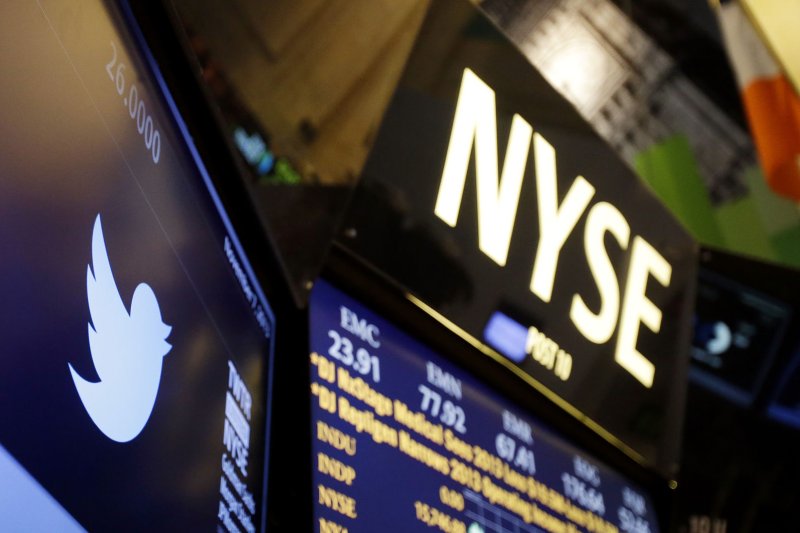 The quarterly loss reported by Twitter on Friday caught Wall Street by surprise, as most analysts expected the report would show a per-share profit and about $1.32 billion in revenue. File Photo by John Angelillo/UPI | <a href="/News_Photos/lp/e233cdf6f399ba7b2bb02dd58cfd29ef/" target="_blank">License Photo</a>