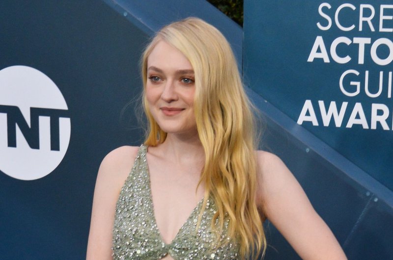 Dakota Fanning arrives for the 26th annual SAG Awards on Jan. 19, 2020, at the Shrine Auditorium in Los Angeles. File Photo by Jim Ruymen/UPI | <a href="/News_Photos/lp/3c33afffb6ae465575b6aaaa6b769691/" target="_blank">License Photo</a>