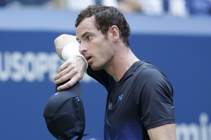 Andy Murray of the United Kingdom had hip resurfacing surgery in January and is unsure of his future on the pro tour. File Photo by John Angelillo/UPI | <a href="/News_Photos/lp/804a6bcbc0091190c32a003553d827cf/" target="_blank">License Photo</a>