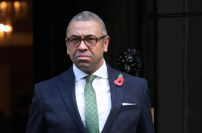 British Foreign Secretary James Cleverly announced a new round of sanctions on Russian officials on Wednesday. Photo by Hugo Philpott/UPI